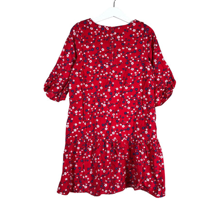 Unisex Polarn O. Pyret - Dress, size 110 - 116 - Red (2)