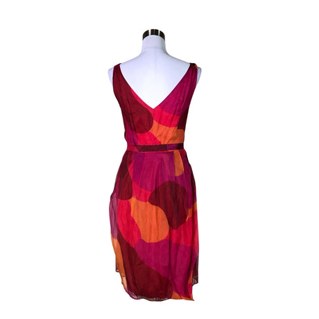 Unisex Marimekko - Schiffon dress, size 36 - Red (2)