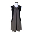 Unisex Joseph Ribkoff - Tricot dress, size 32 - Brown ()