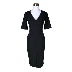 Unisex L.K.Bennett - Sheath dress, size 34 - Black (1)
