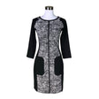 Unisex Karen Millen - Tricot dress, size 36 - Black ()