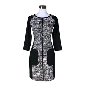Unisex Karen Millen - Tricot dress, size 36 - Black (1)