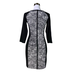 Unisex Karen Millen - Tricot dress, size 36 - Black (2)