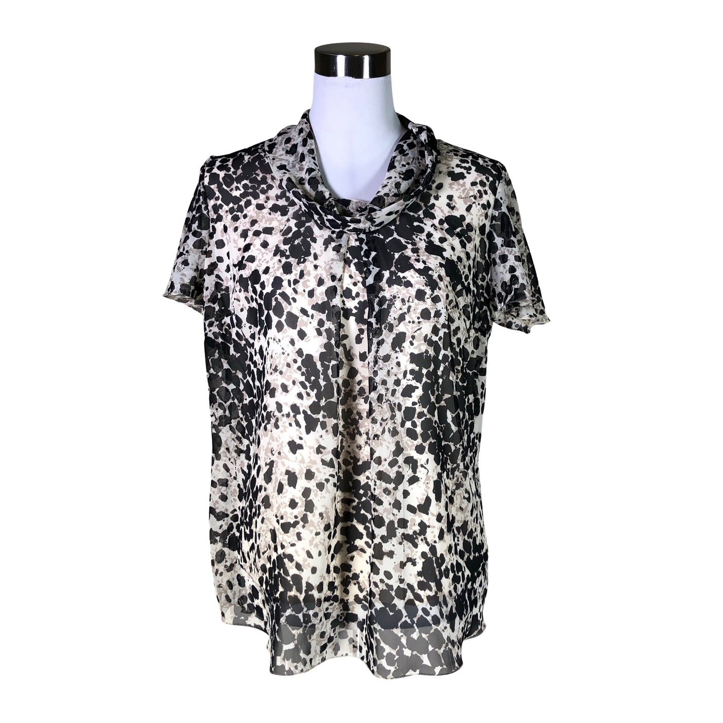 Unisex Shenina - Short-sleeved blouse, size 38 - Beige (1)