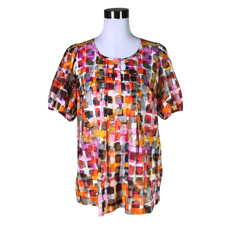 Unisex Elton - Short-sleeved blouse, size 38 - Pink ()