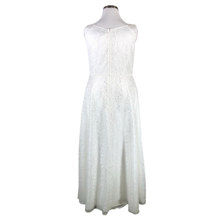 Unisex Swing - Evening dress, size 46 - White (2)