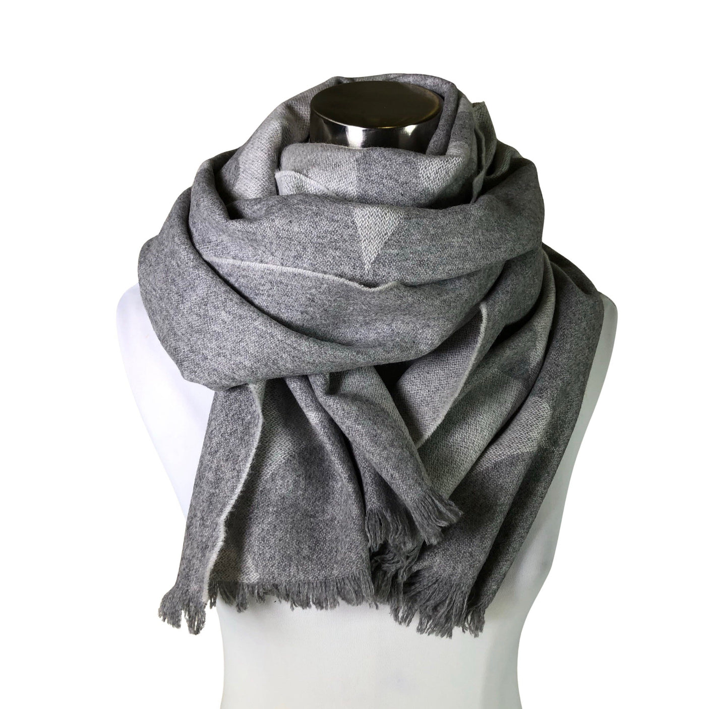 Unisex Marimekko - Scarf, size Maxi - Gray (1)