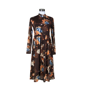 Unisex Kaffe - Sifonkimekko, koko 38 -  (1)