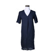 Unisex Second Female - Schiffon dress, size 34 - Blue ()