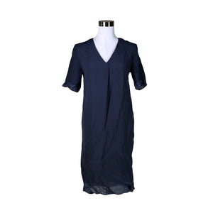 Unisex Second Female - Schiffon dress, size 34 - Blue (1)