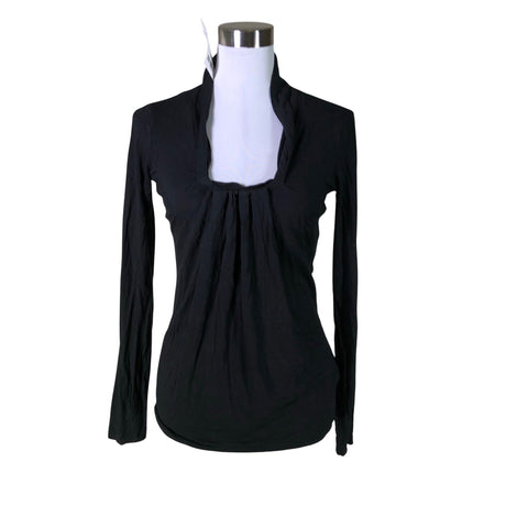 Unisex Sisley - Tricot shirt, size 38 - Black ()