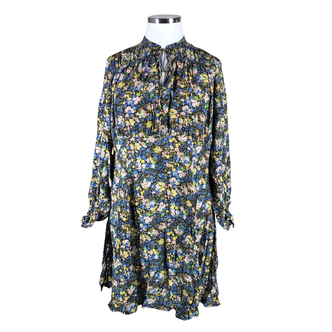 Unisex Arket - Schiffon dress, size 42 - Yellow (1)
