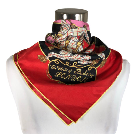 Unisex Burberry - Scarf, size Midi - Red ()