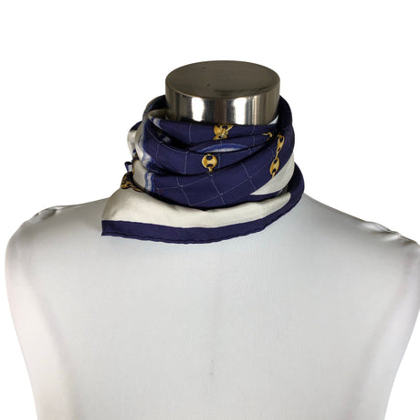 Unisex Cartier - Scarf, size Midi - Blue (2)