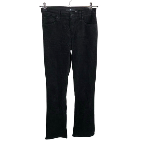 Unisex 7 for all mankind - Velvet pants, size W29 - Black ()