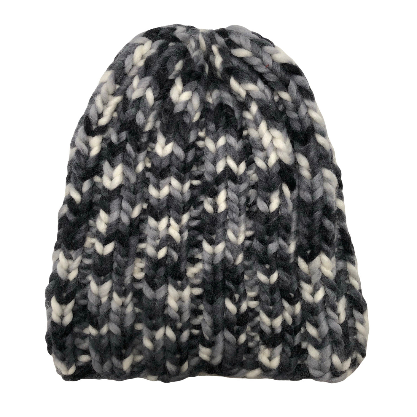 Unisex Handmade - Winter beanie, size 52 - 54 cm - Gray (1)