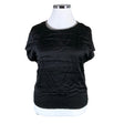 Unisex Gerry Weber - Short-sleeved blouse, size 42 - Black ()
