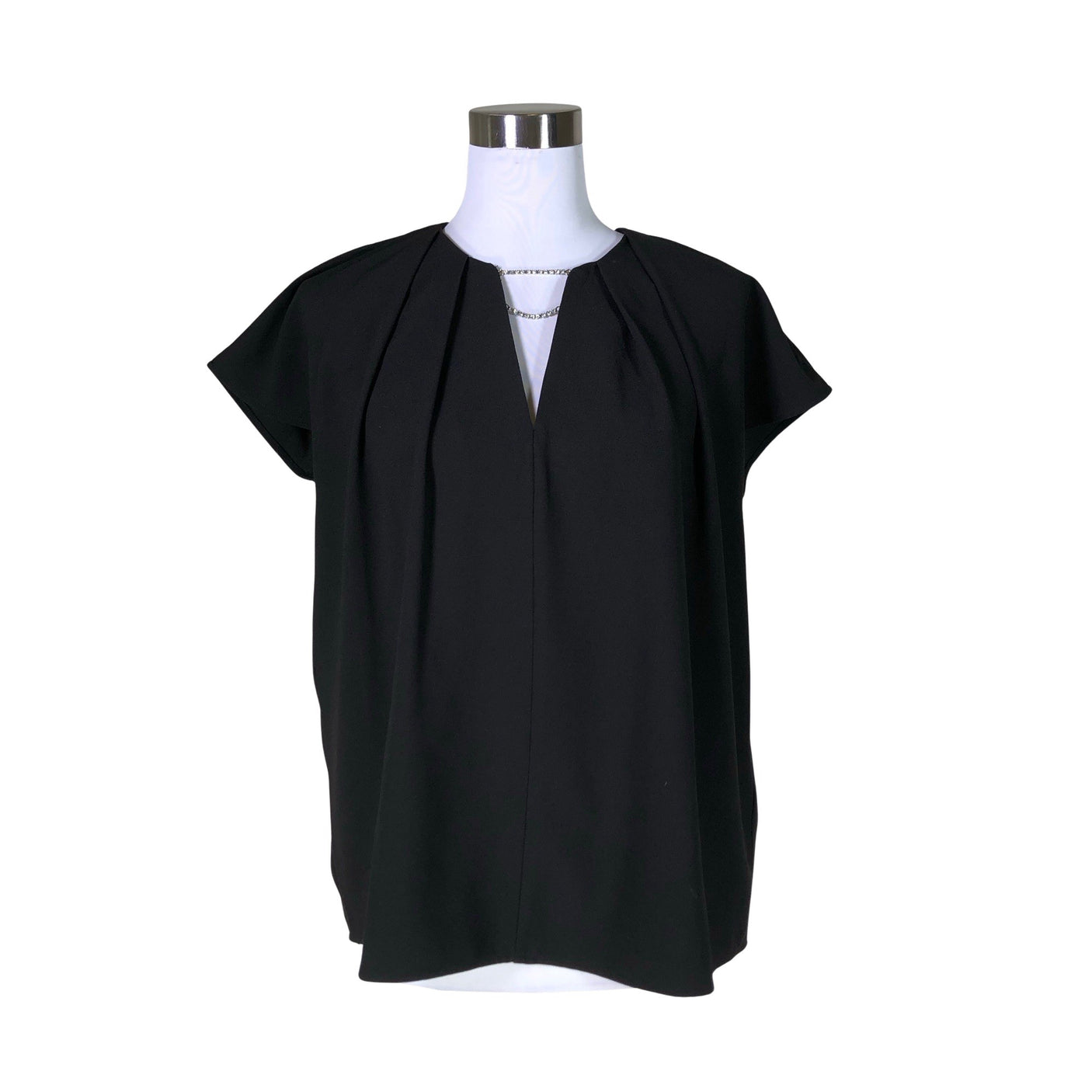 Unisex InWear - Short-sleeved blouse, size 38 - Black (1)