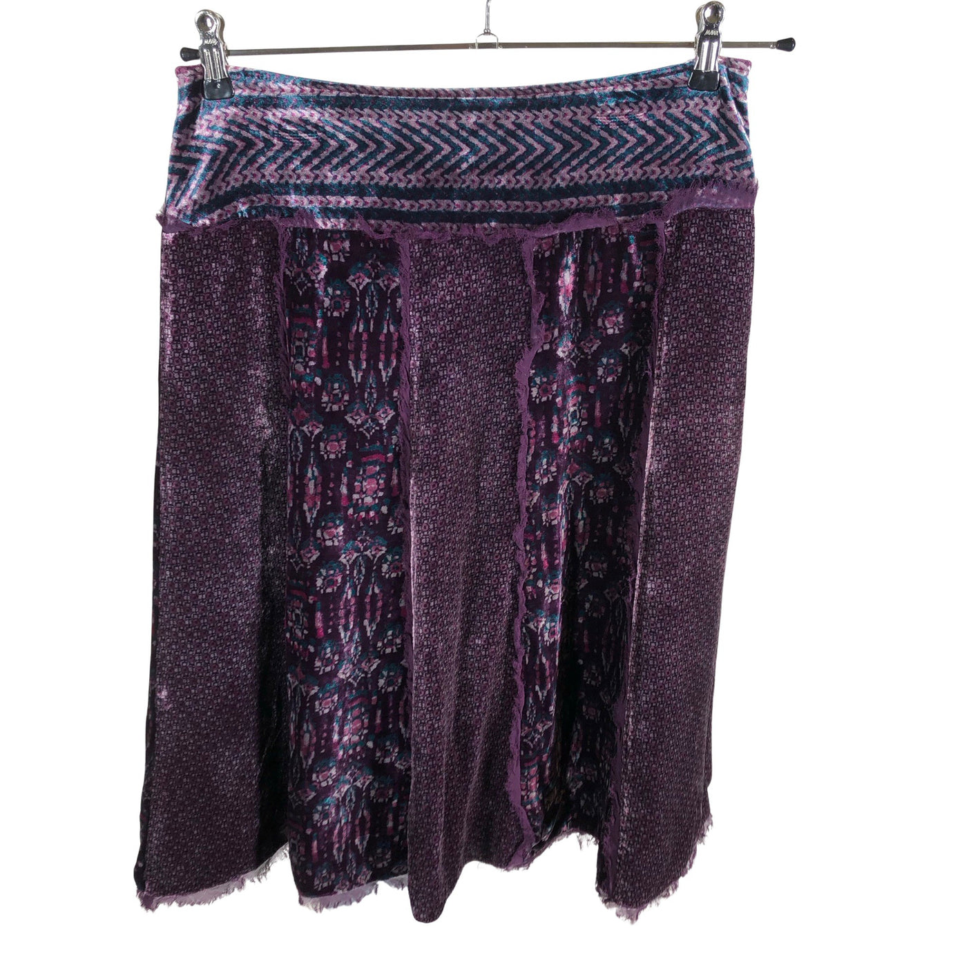 Unisex Derhy - Fabric skirt, size 38 - Violet (1)