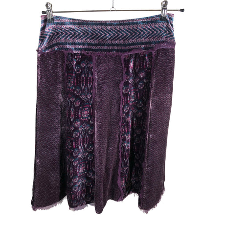 Unisex Derhy - Fabric skirt, size 38 - Violet ()
