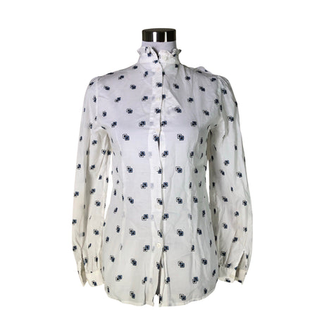Unisex Baum und Pferdgarten - Blouse, size 36 - White ()