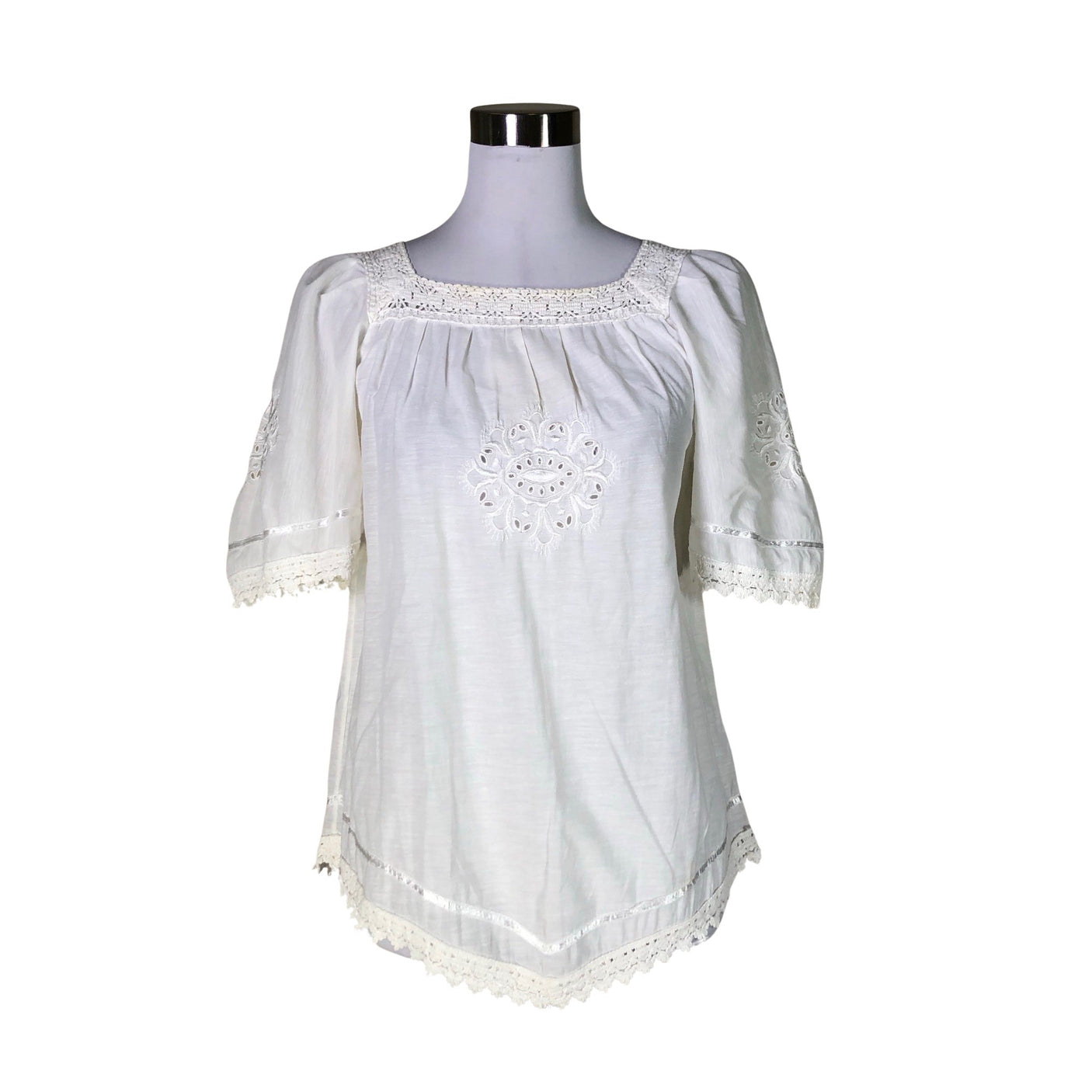 Unisex Handmade - Lyhythihainen pusero, koko 36 -  (1)