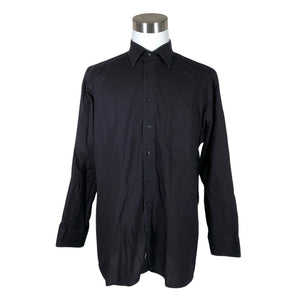 Unisex Olymp - Collared shirt, size XXL - Black (1)