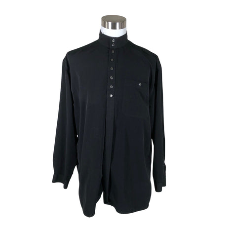 Unisex Petritex - Collared shirt, size XL - Black ()