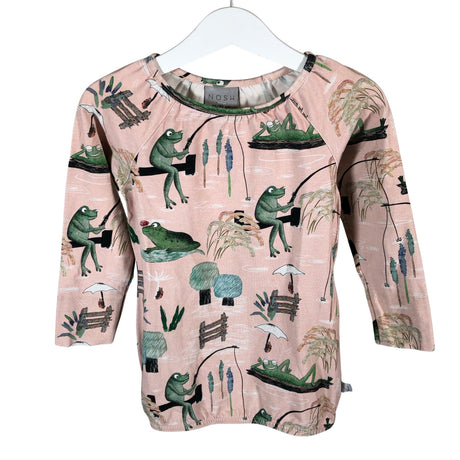 Unisex NOSH - Tricot tunic, size 86 - 92 - Light pink ()
