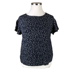 Unisex Esprit - Short-sleeved blouse, size 42 - Blue (1)