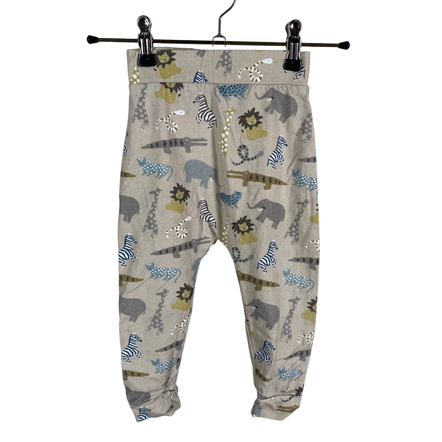 Unisex Smallstuff - Tricot pants, size 80 - 86 - Brown (1)