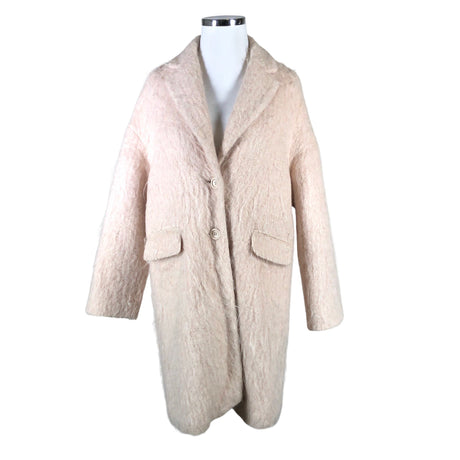 Unisex Bandolera - Wool coat, size 42 - Light pink ()