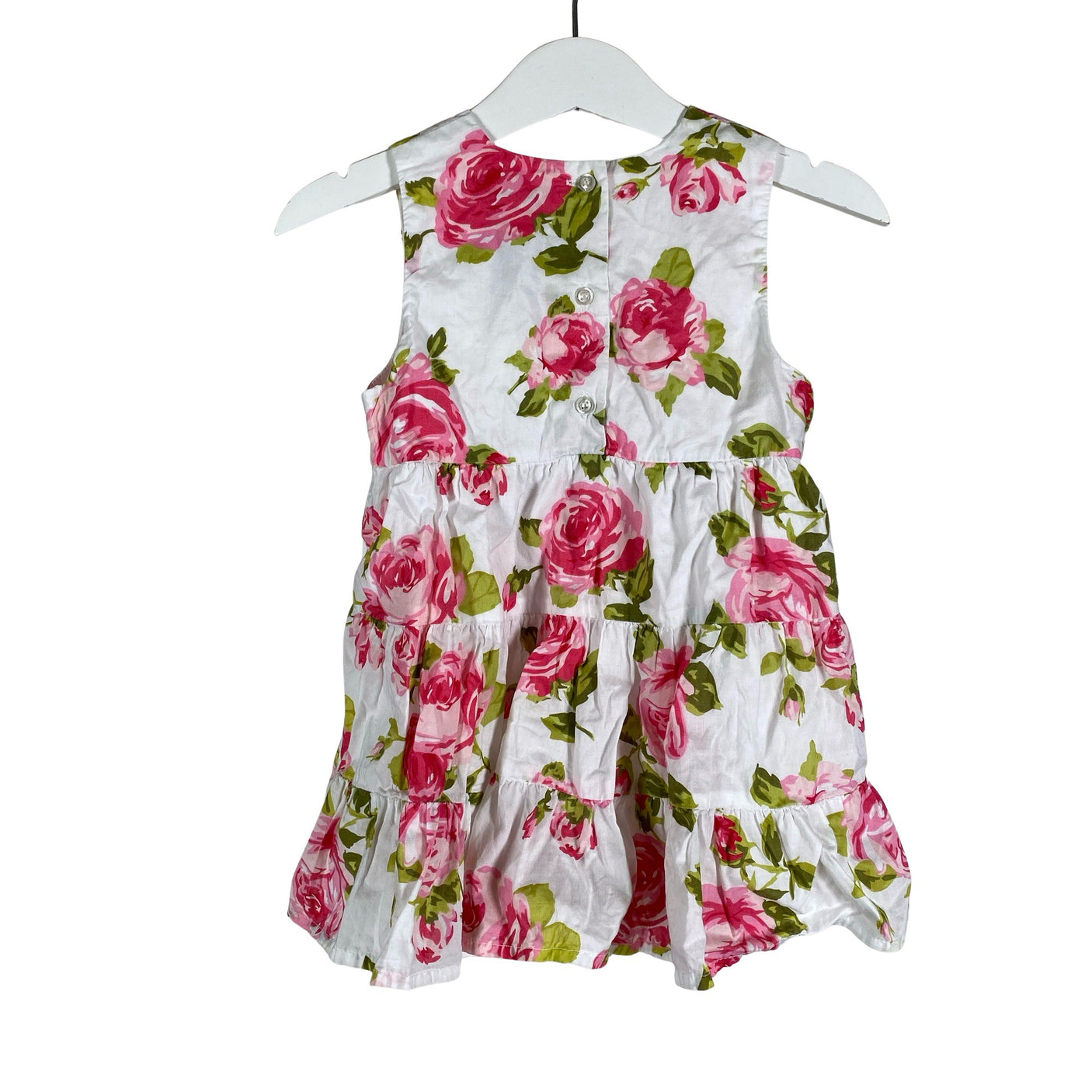 Unisex OshKosh - Dress, size 80 - 86 - White (2)