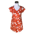 Unisex Nanso - Tricot tunic, size 34 - Orange ()