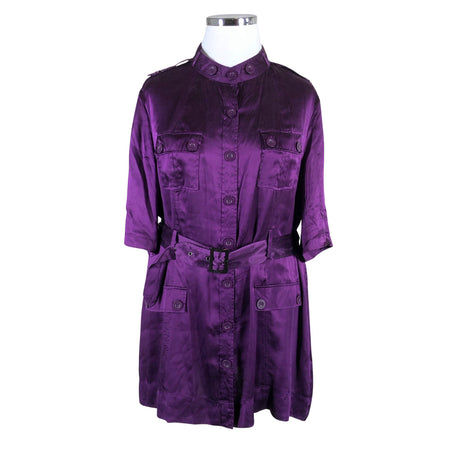 Unisex John Richmond - Schiffon tunic, size 48 - Violet ()