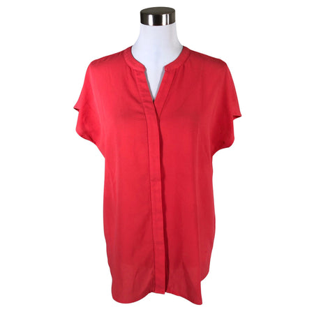 Unisex Adrianna Papell - Short-sleeved blouse, size 38 - Red ()