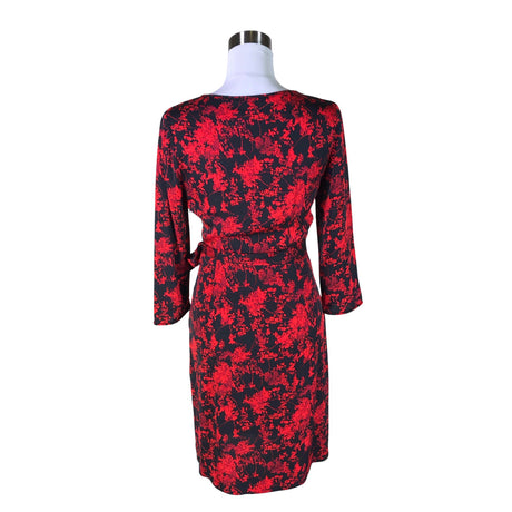 Unisex Diane von Furstenberg - Schiffon dress, size 36 - Red (2)