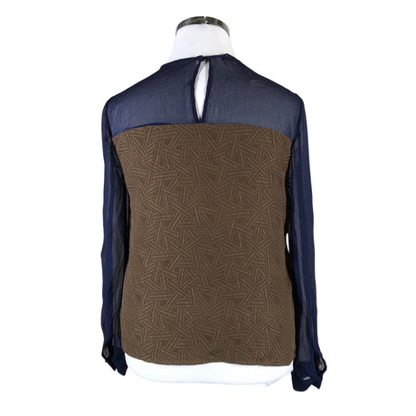 Unisex Diane von Furstenberg - Blouse, size 42 - Blue (2)