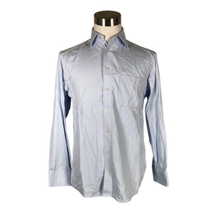 Unisex Eton - Collared shirt, size M - Light blue (1)