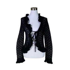 Unisex Your Face - Cardigan, size 38 - Black (1)