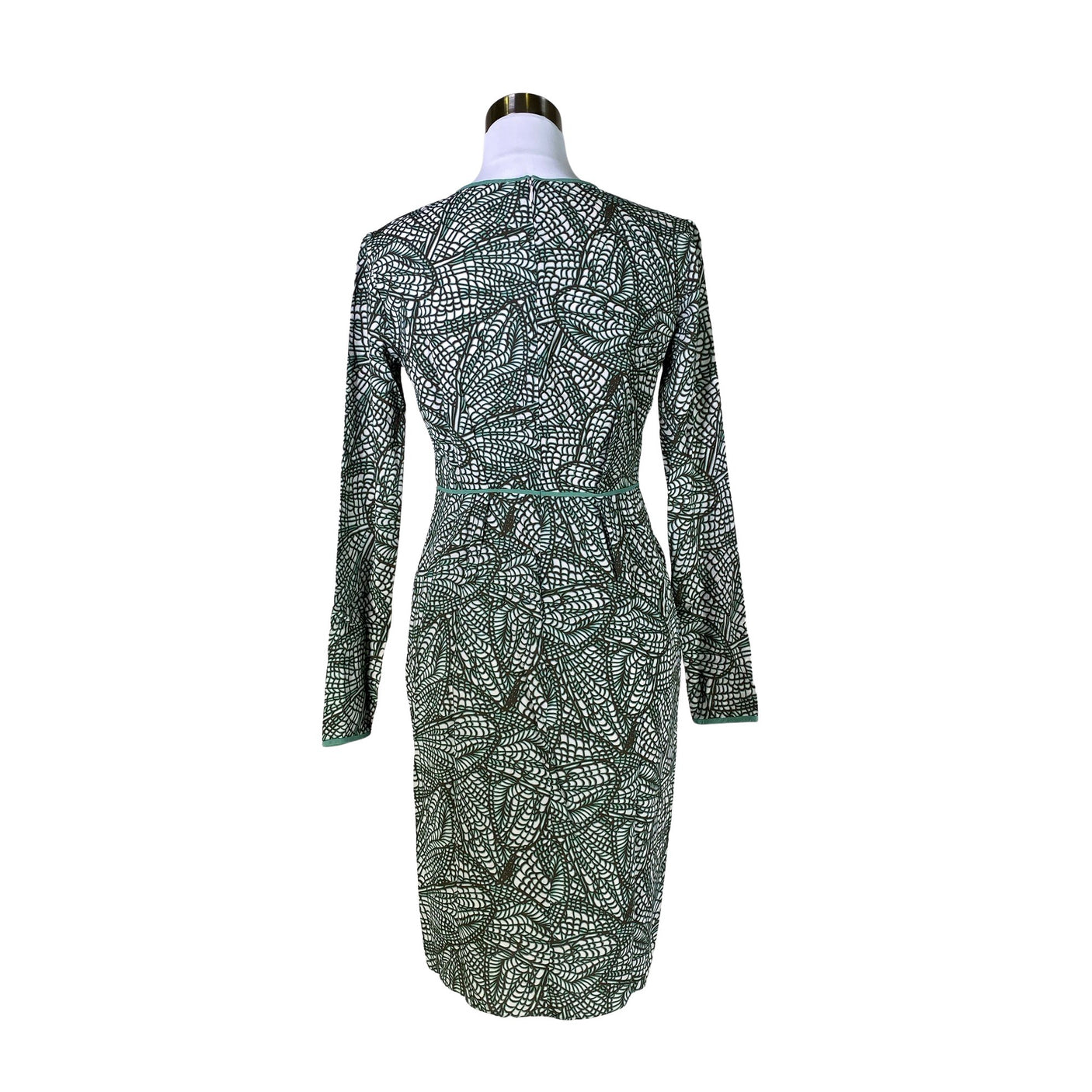 Unisex DAY Birger et Mikkelsen - Schiffon dress, size 36 - Green (2)