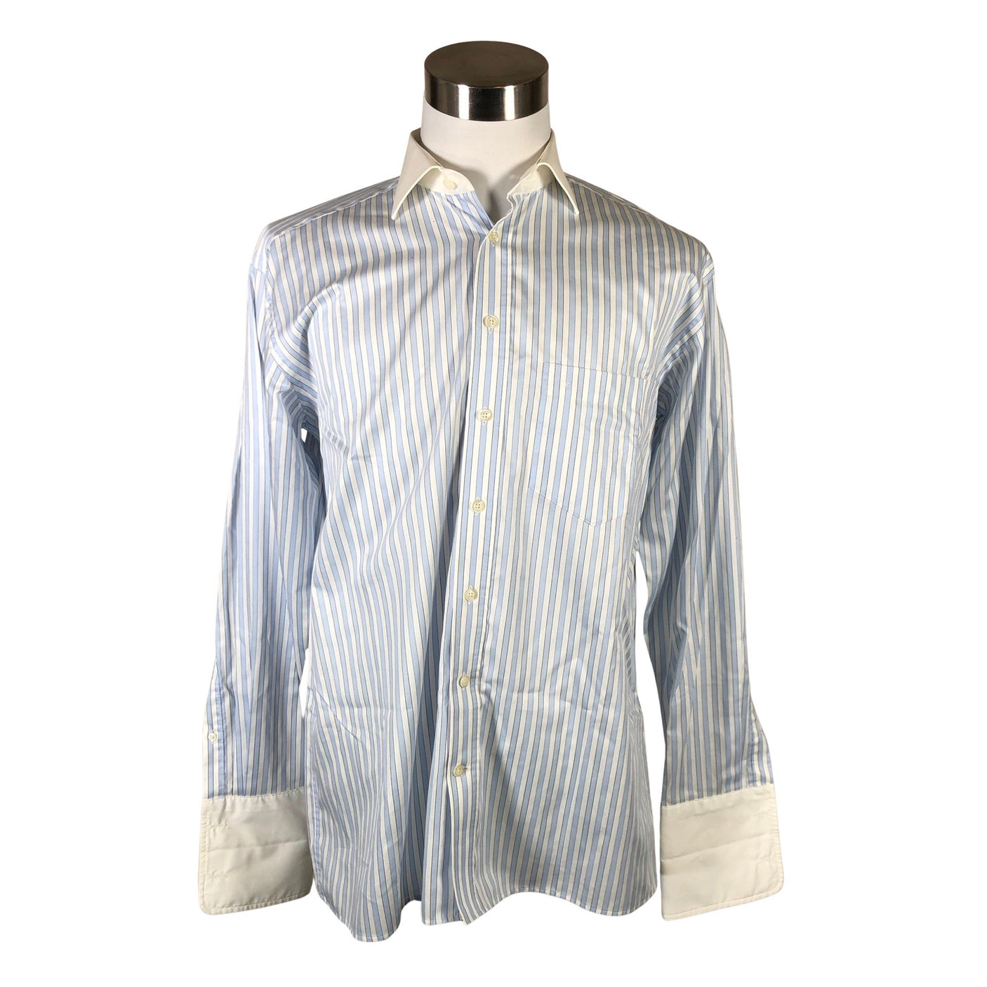 Unisex Seidensticker - Collared shirt, size L - Light blue (1)