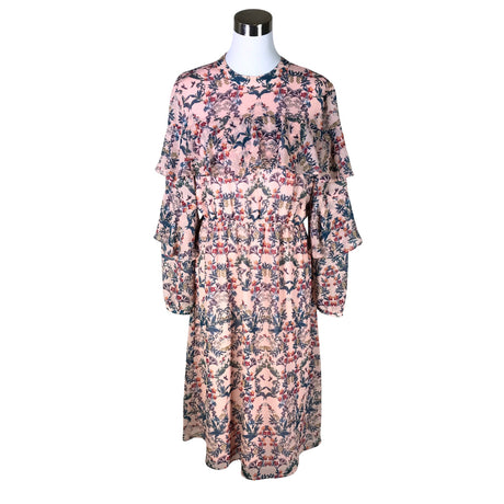 Unisex Esprit - Schiffon dress, size 40 - Light pink ()
