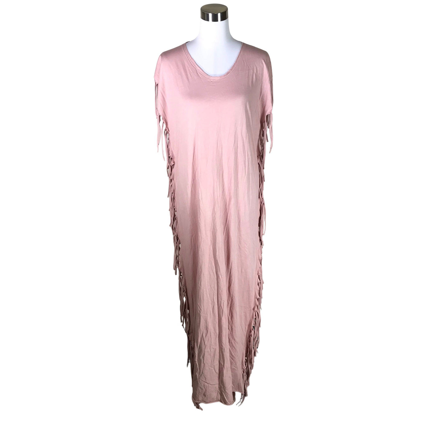 Unisex Mix by heart - Maxi dress, size 38 - Light pink (1)