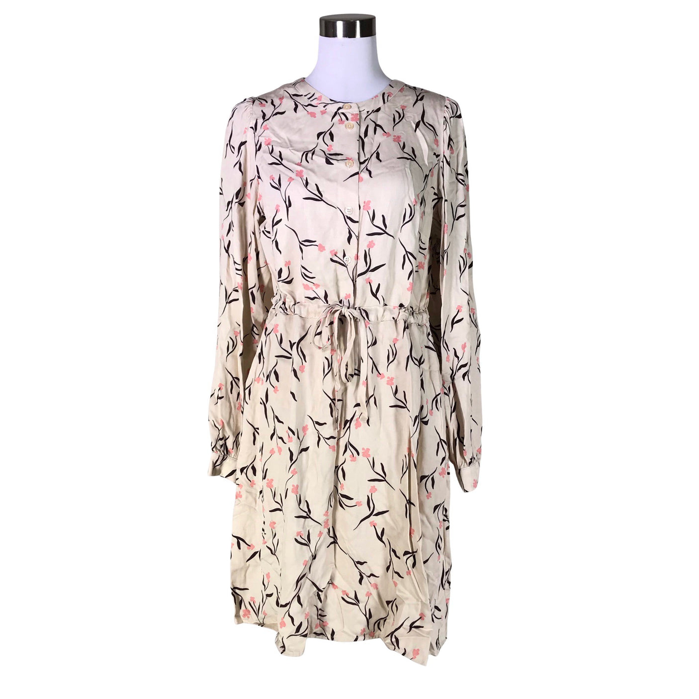 Unisex Nanso - Schiffon dress, size 38 - Beige (1)