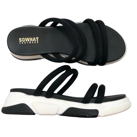 Unisex SoWhat - Sandals, size 39 - Black ()
