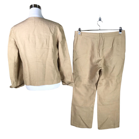 Unisex Ril's - Suit set, size 40 - Brown (2)