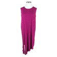 Unisex Ulla Popken - Tricot dress, size 46 - Pink ()