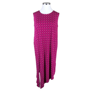 Unisex Ulla Popken - Tricot dress, size 46 - Pink (1)