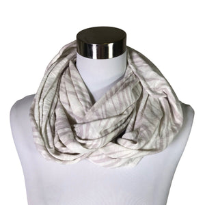 Unisex me&i - Circle scarf, size Midi - Natural white (1)